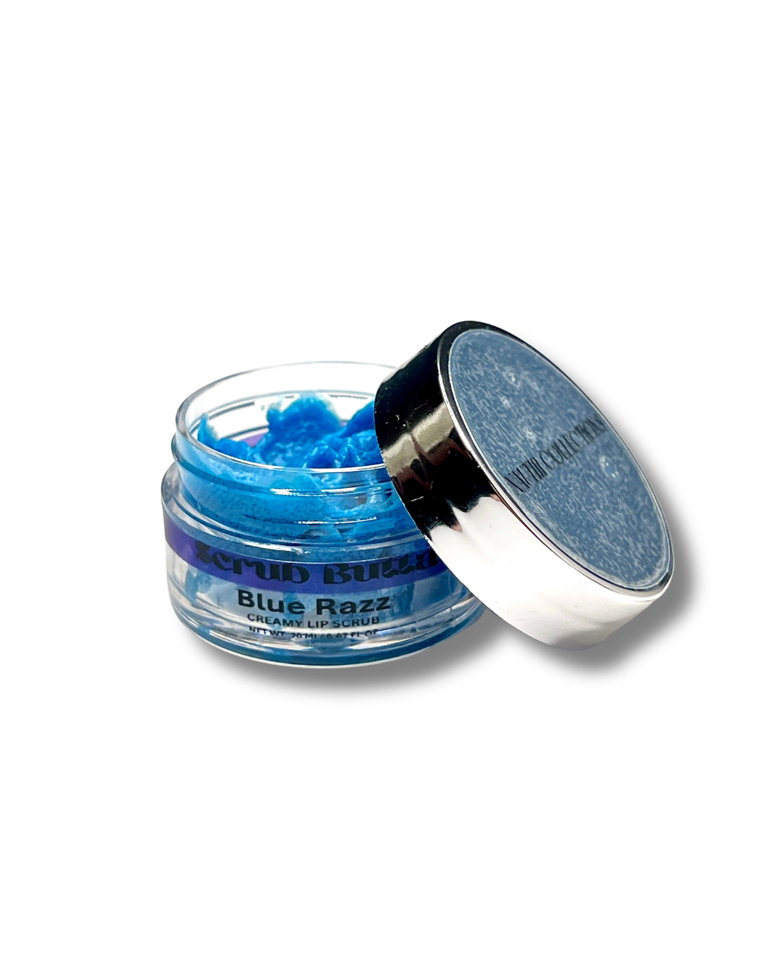 Blue Razz lip scrub