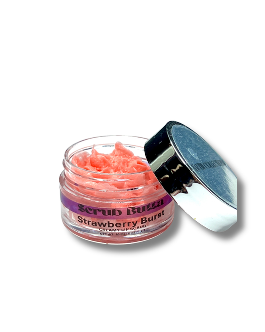 Strawberry Burst lip scrub