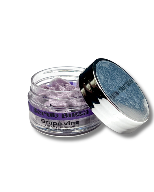 Grape vine lip scrub